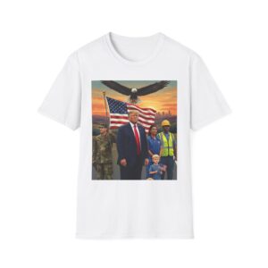 "Leading America" Trump USA & MAGA Pride T-Shirt